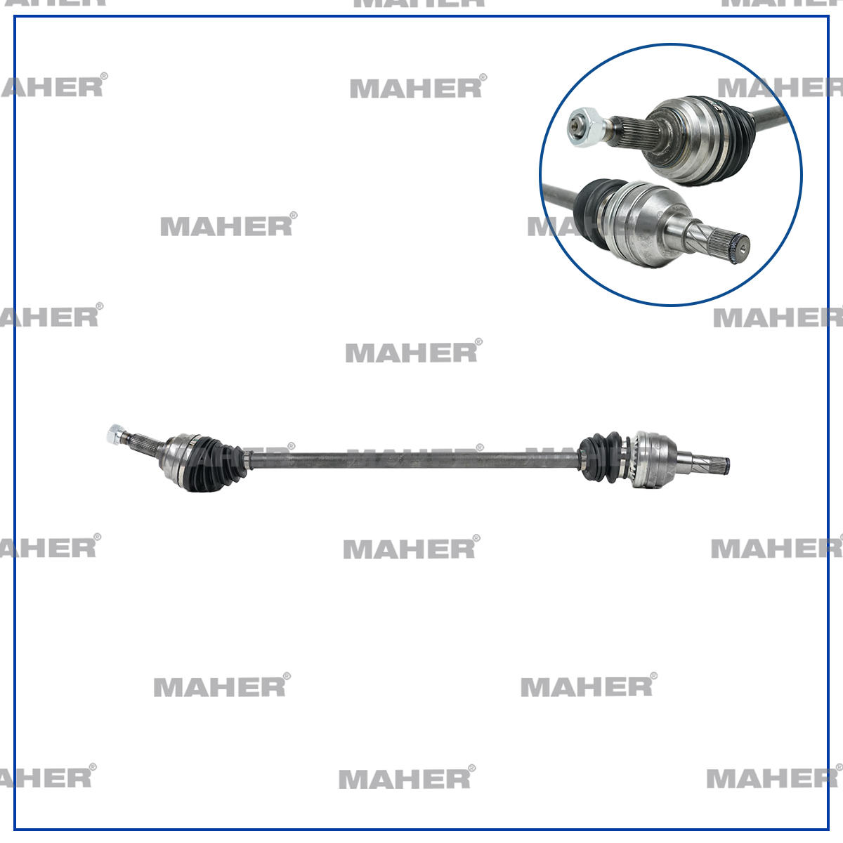 Chevrolet Lacetti Sağ Ön Aks Komple . Ön Sağ M-t Absli Diş 934mm OEM 96549102